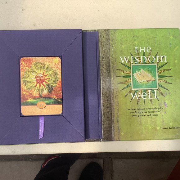 The Wisdom Well Tarot Book & Card Set OOP - Picture 3 of 6